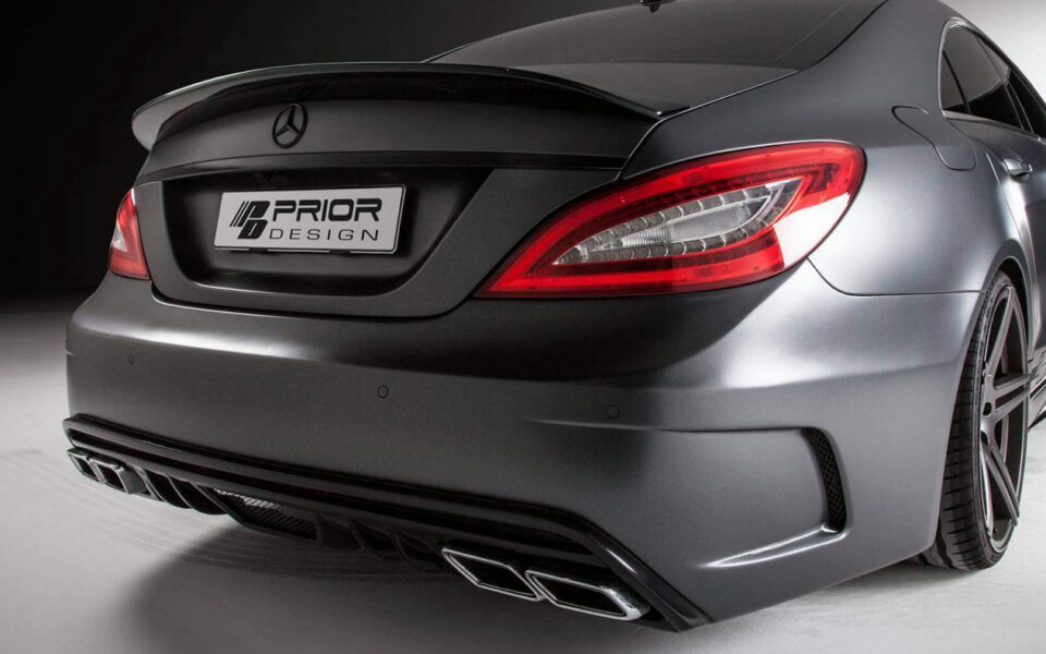 PD550 Black Edition Heckstoßstange für Mercedes CLS C218