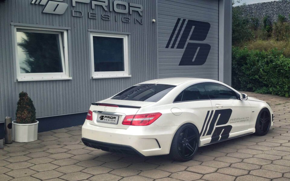 PD550 Black Edition Heckstoßstange für Mercedes E-Coupé C207