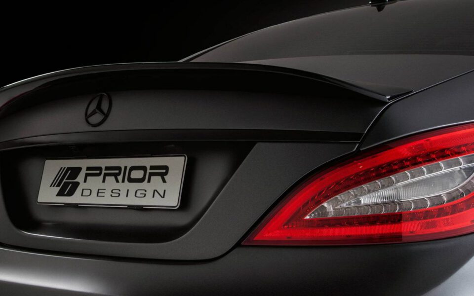 PD550 Black Edition Heckklappenspoiler für Mercedes CLS C218