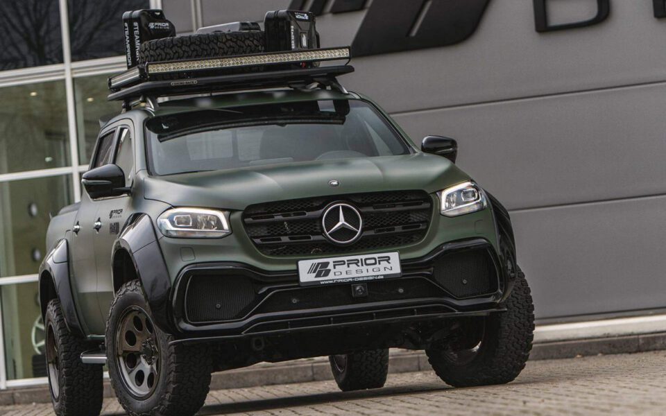 PD550WB Frontstoßstange für Mercedes X-Klasse