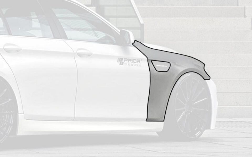 PD55X Frontkotflügel für BMW 5'er F10/F11 Limousine & Touring