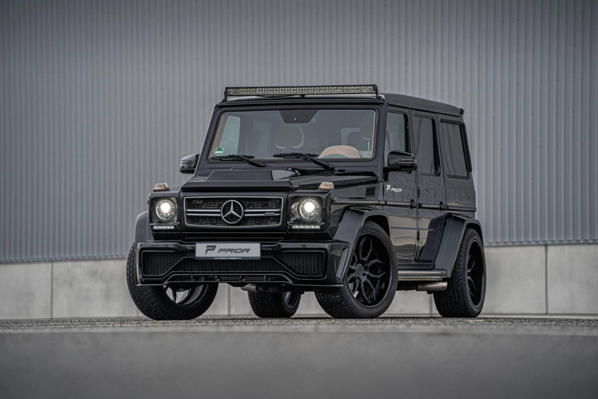 PD600 Frontstoßstange + Frontspoiler für Mercedes G-Klasse W463