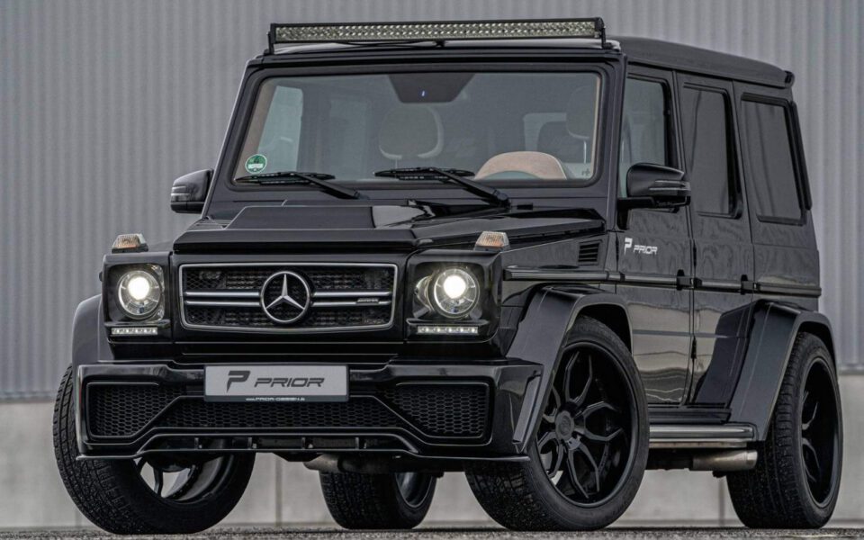 PD600 Frontstoßstange + Frontspoiler für Mercedes G-Klasse W463
