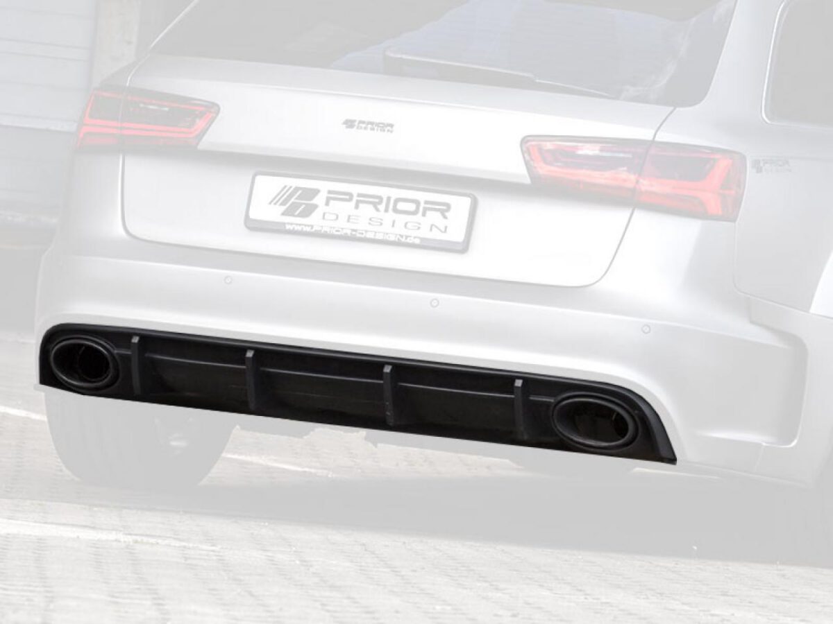 PD600R Heckansatz/Diffusor für Audi A6/S6/RS6 C7 [4G]