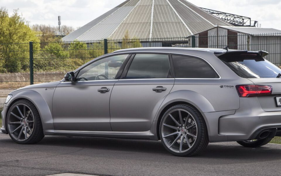 PD600R Seitenschweller + Seitenschwelleraufsatz für Audi A6 / A6 Avant [C7]