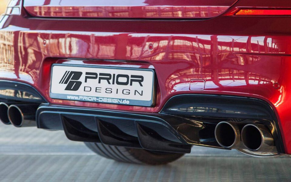 PD6XX WB Heckstoßstange für BMW 6'er F12/F13/M6 Coupé/Cabrio