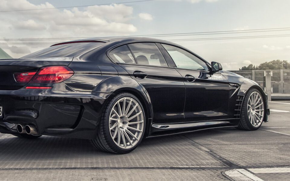 PD6XX WB Heckstoßstange inkl. Diffusor für BMW 6'er Gran Coupe F06/M6