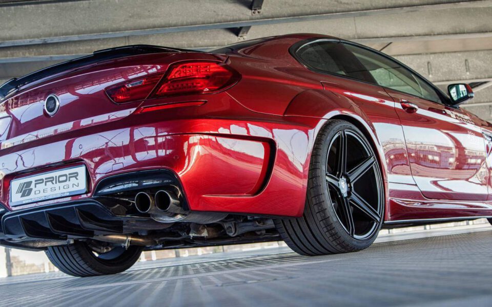 PD6XX WB Seitenwandverbreiterung hinten für BMW 6'er F12/F13/M6 Coupé/Cabrio