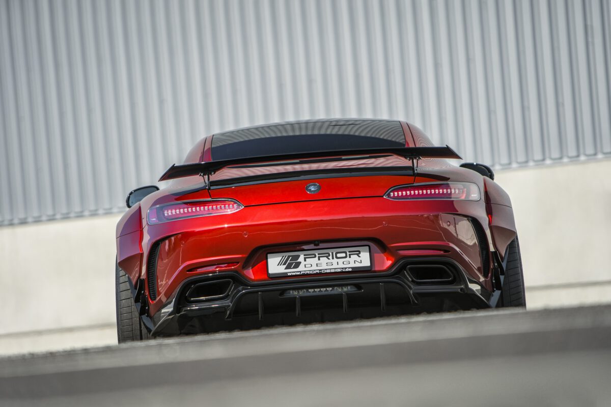 PD700GTR Diffusor für Mercedes GT/GTS & GTC AMG