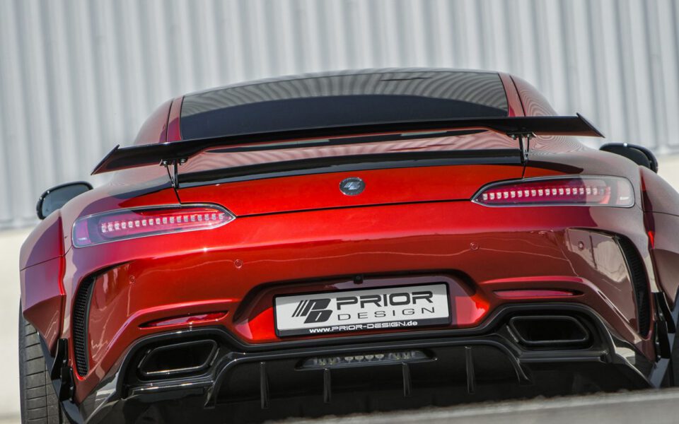 PD700GTR Diffusor für Mercedes GT/GTS & GTC AMG