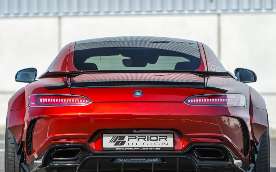 PD700GTR Heckstoßstange für Mercedes GT/GTS & GTC AMG