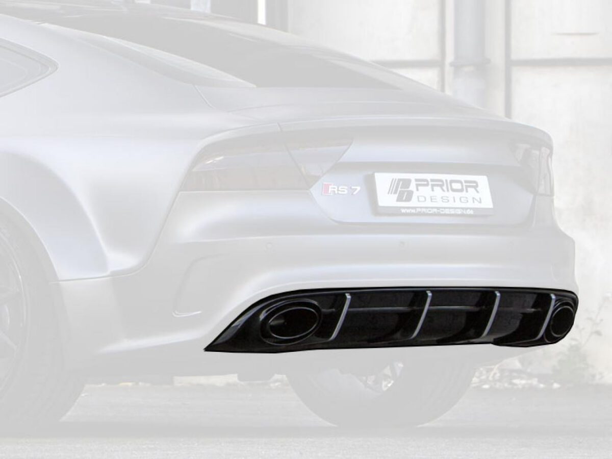PD700R Heckansatz/Diffusor passend für PD700R Heckstoßstange