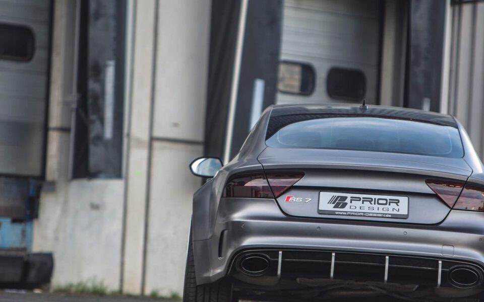 PD700R Heckstoßstange + Diffusor für Audi A7/S7/RS7 C7