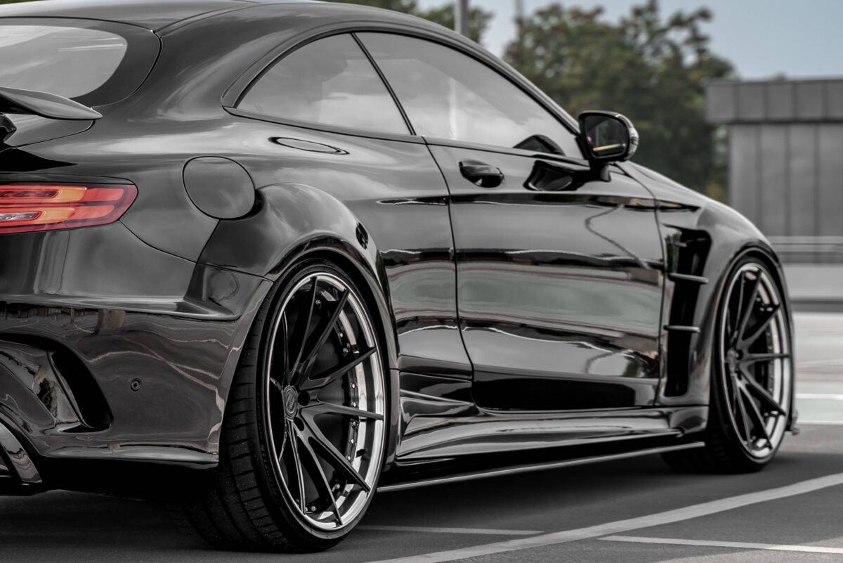 PD75SC Seitenschwellerpaar + Seitenschwelleraufsatz für Mercedes S-Coupé/Cabrio C217/A217