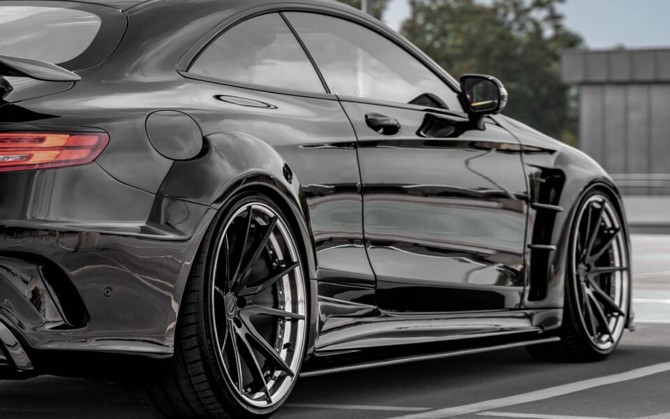 PD75SC Seitenschwellerpaar + Seitenschwelleraufsatz für Mercedes S-Coupé/Cabrio C217/A217