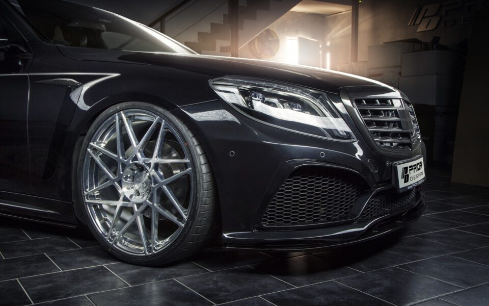 PD800S Frontstoßstange inkl. Frontspoilerschwert für Mercedes S-Klasse W222
