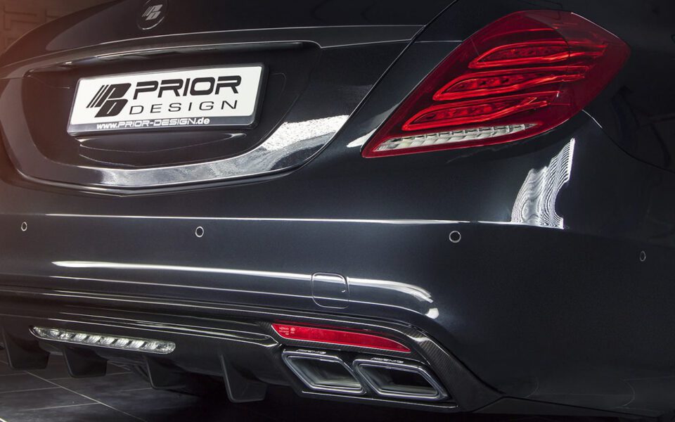 PD800S Heckansatz für version AMG für Mercedes S-Klasse W222