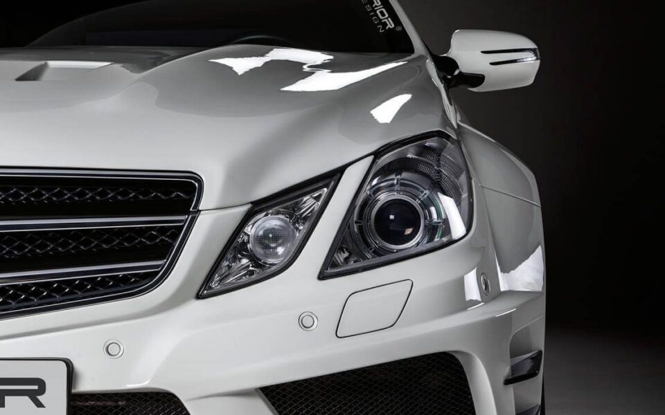 PD850 Black Edition Widebody Frontstoßstange für Mercedes E-Coupe C207
