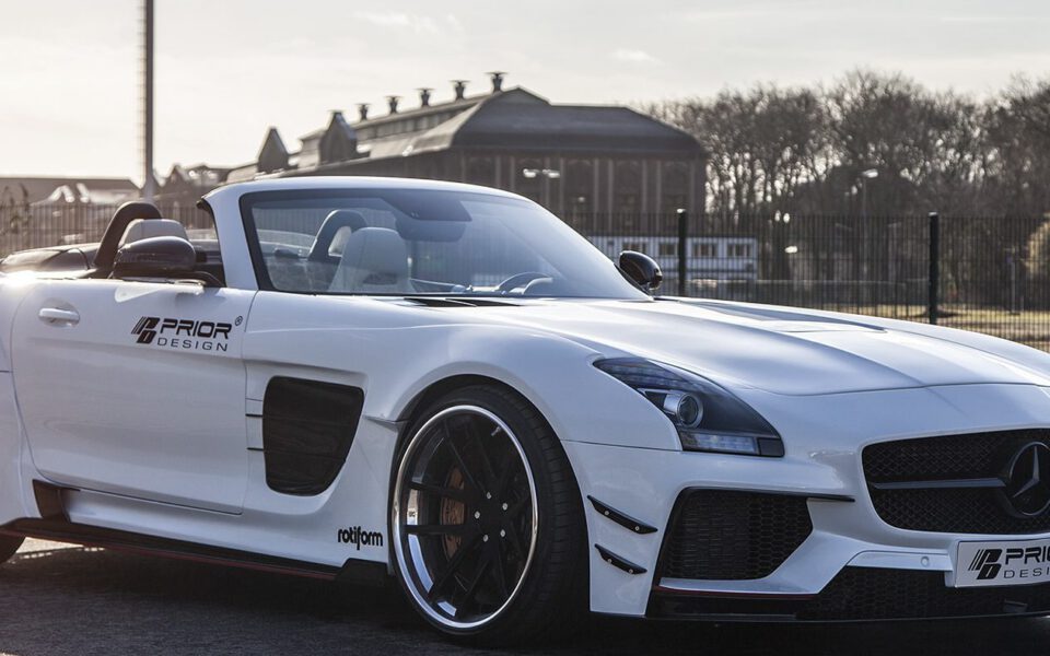 PD900GT WB Frontverbreiterungen für Mercedes SLS AMG Roadster R197