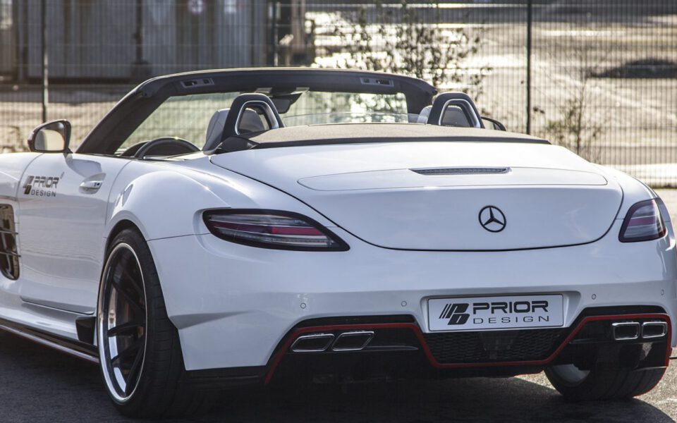 PD900GT WB Heckverbreiterungen für Mercedes SLS AMG Roadster R197