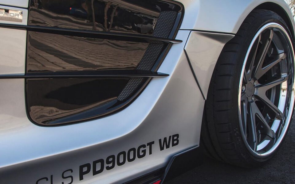 PD900GTWB Widebody Frontverbreiterungen für Mercedes SLS AMG Coupé C197