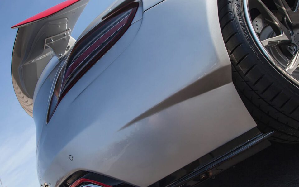 PD900GTWB Widebody Heckstoßstange inkl. Diffusor für Mercedes SLS AMG Coupé C197