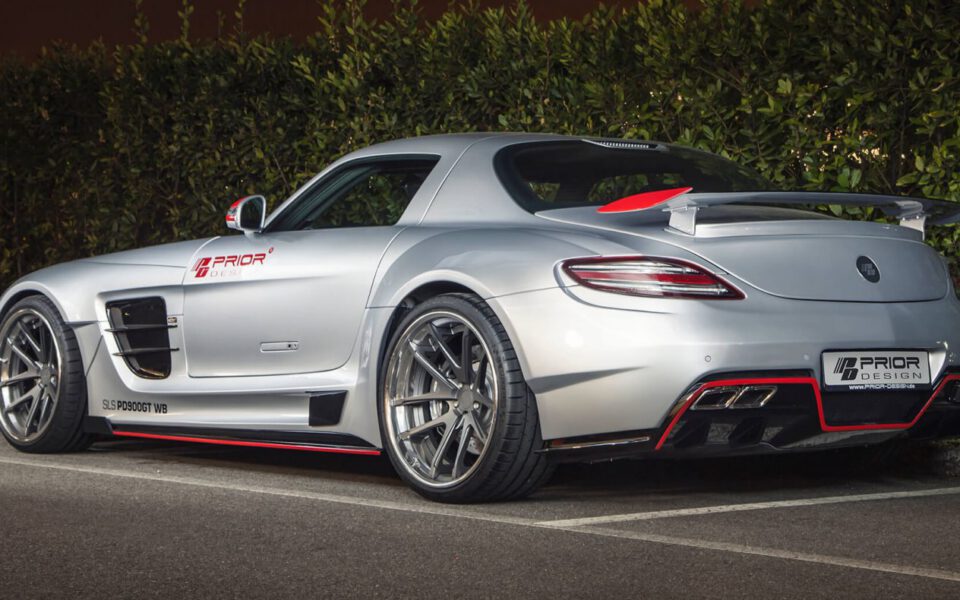 PD900GTWB Widebody Heckverbreiterungen für Mercedes SLS AMG Coupé C197