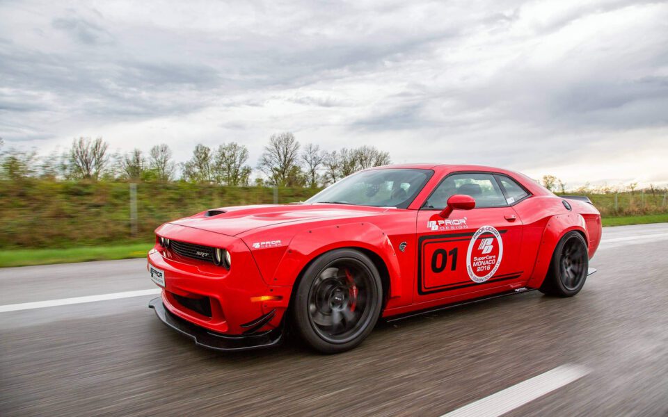 PD900HC Frontverbreiterung vorne 4tlg. für Dodge Challenger