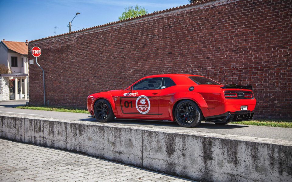 PD900HC Heckverbreiterung 4tlg. für Dodge Challenger
