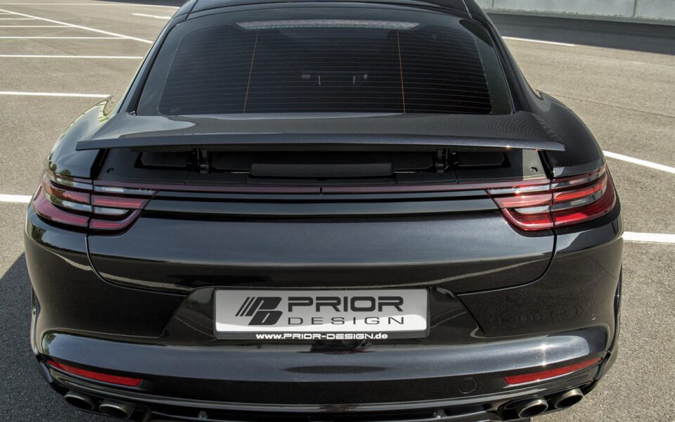 PD971 Heckdiffusor mit 4 Finnen für Porsche Panamera 971