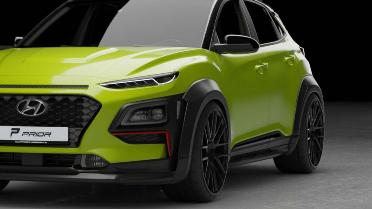 PDK1 Frontverbreiterungen für Hyundai Kona