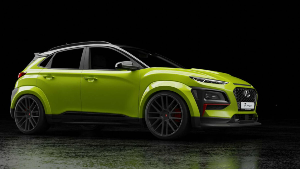 PDK1 Seitenschwelleransatz für Hyundai Kona