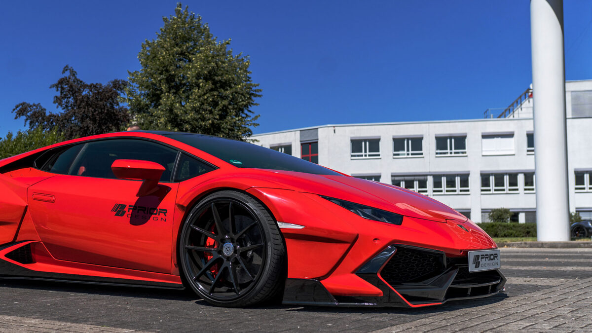 PDLP610WB Frontverbreiterungen für Lamborghini Huracán