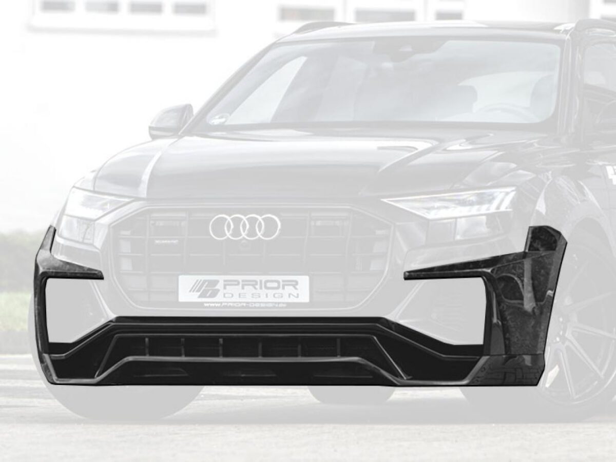PDQ8XLWB Frontansatz mit Spoilerlippe für Audi Q8