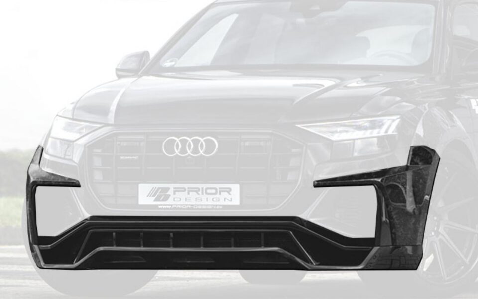 PDQ8XLWB Frontansatz mit Spoilerlippe für Audi Q8