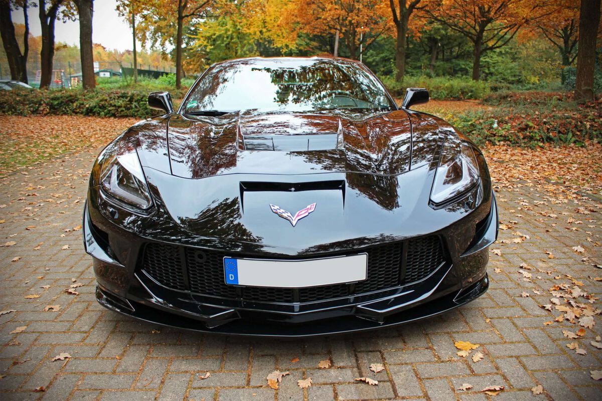 PDR700 Frontstoßstange inkl. Frontspoiler Lippe und Cupwings für Chevrolet Corvette C7