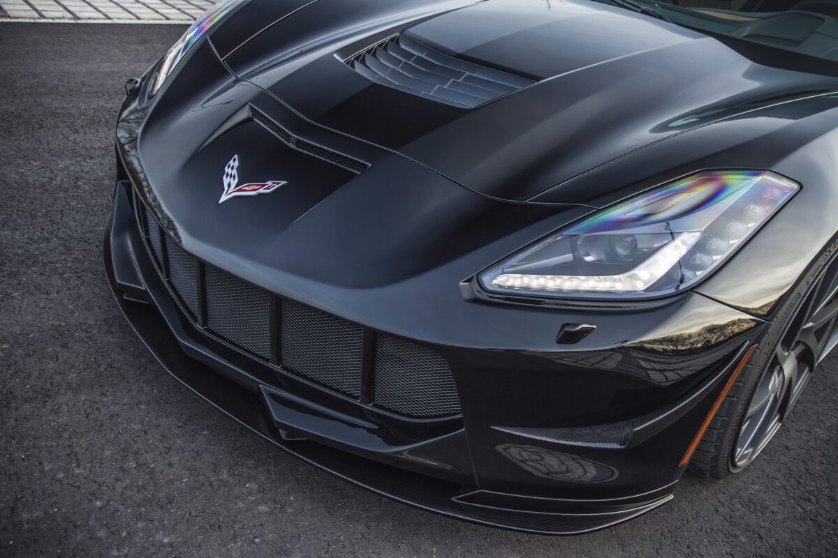 PDR700 Frontstoßstange inkl. Frontspoiler Lippe und Cupwings für Chevrolet Corvette C7