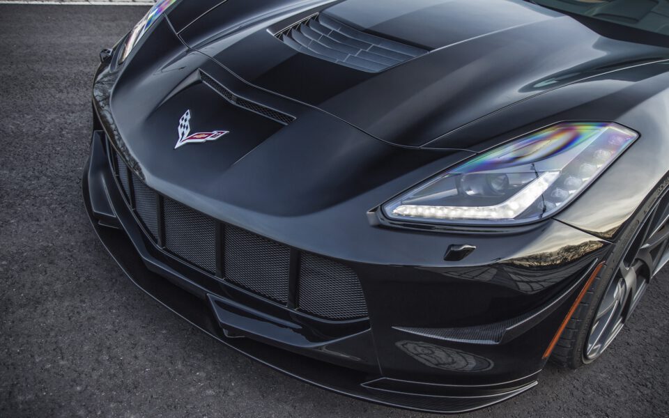 PDR700 Frontstoßstange inkl. Frontspoiler Lippe und Cupwings für Chevrolet Corvette C7