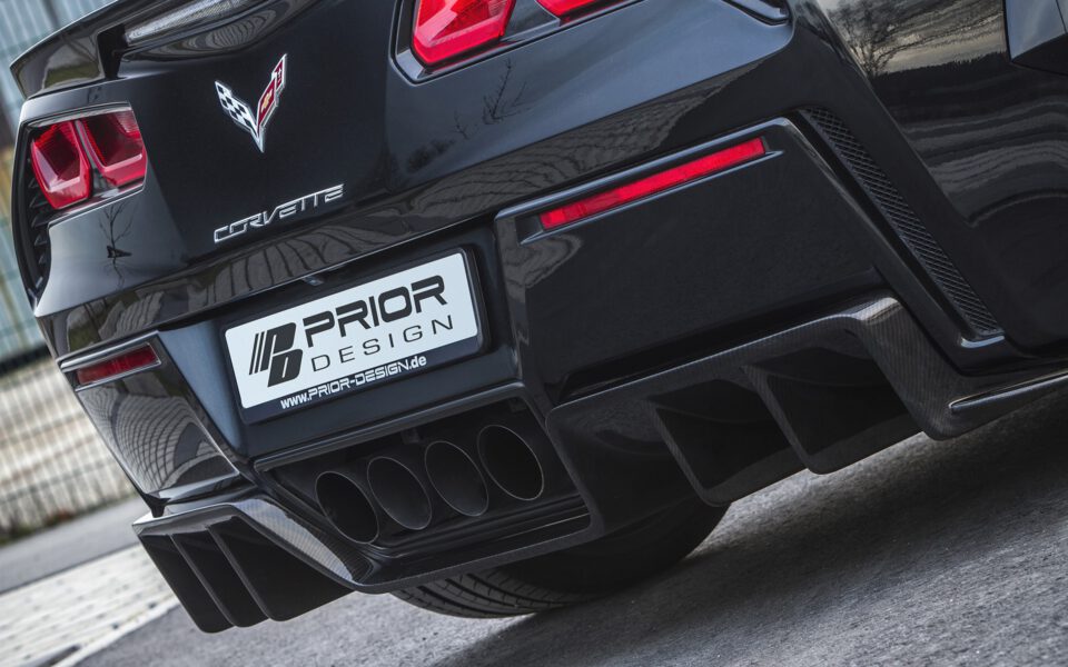 PDR700 Heckdiffusor für Chevrolet Corvette C7