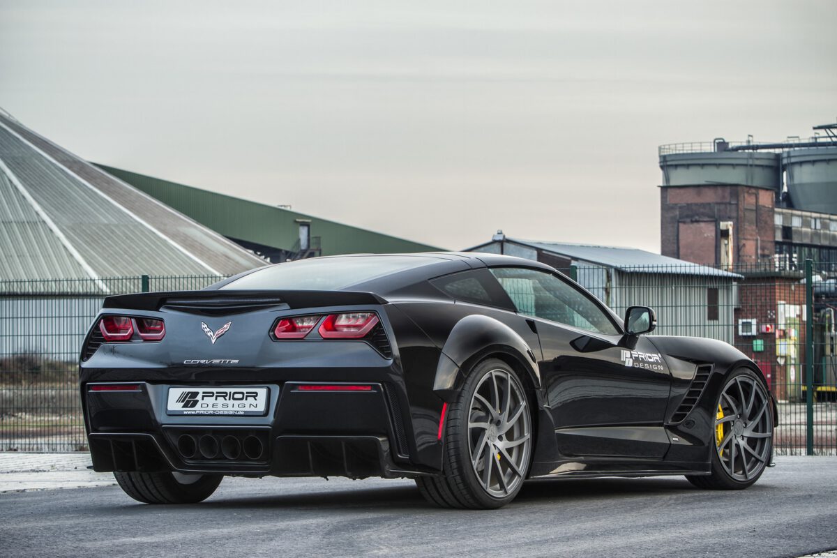 PDR700 Seitenschweller inkl. Schwelleransatz für Chevrolet Corvette C7