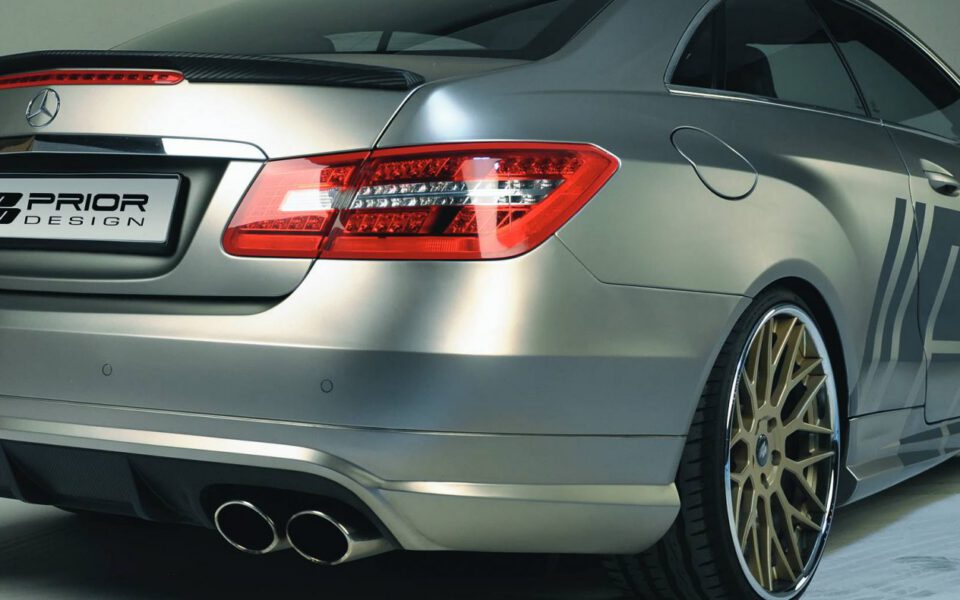 PRIOR-DESIGN Heckstoßstange für Mercedes E-Coupé C207