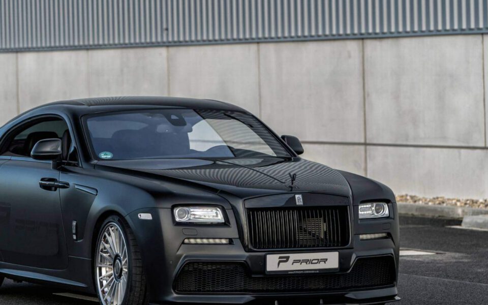 Rolls-Royce Wraith Tuning - Prior Design BlackShot Aerodynamik-Kit